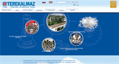 Desktop Screenshot of en.terekalmaz.ru